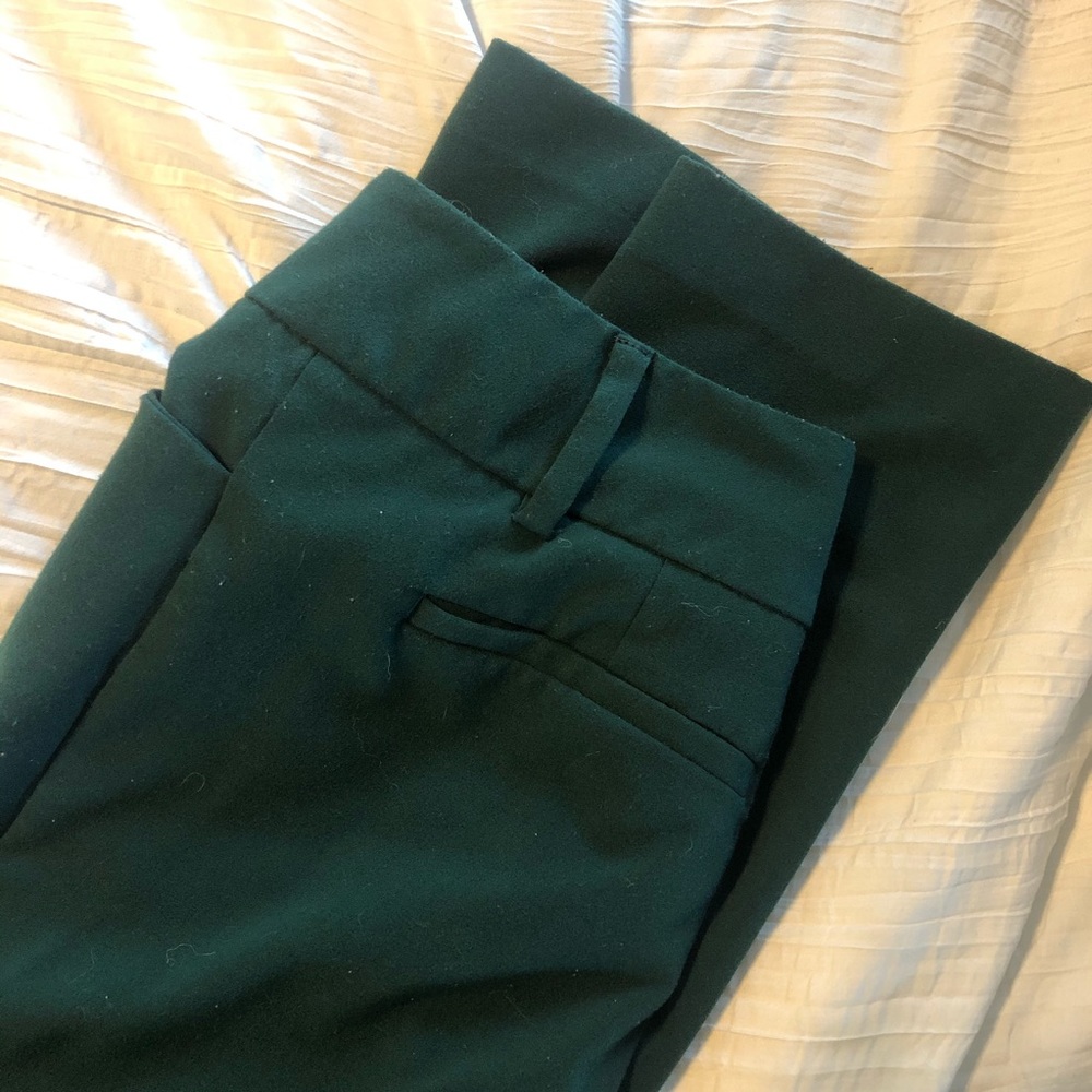 Emerald green dress pants